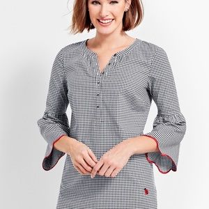 The Oprah Magazine Collection Embroidered Popover